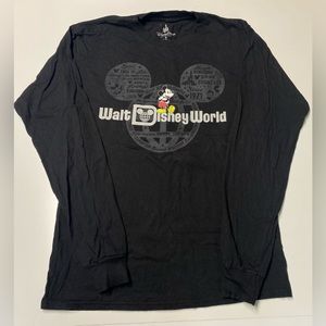 Walt Disney World Black Long Sleeve T-Shirt